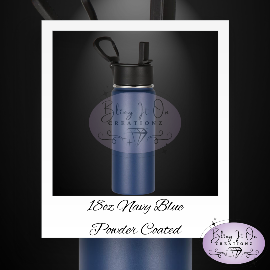Epoxy Free 18oz Tumbler w/ Personalized Name Etched