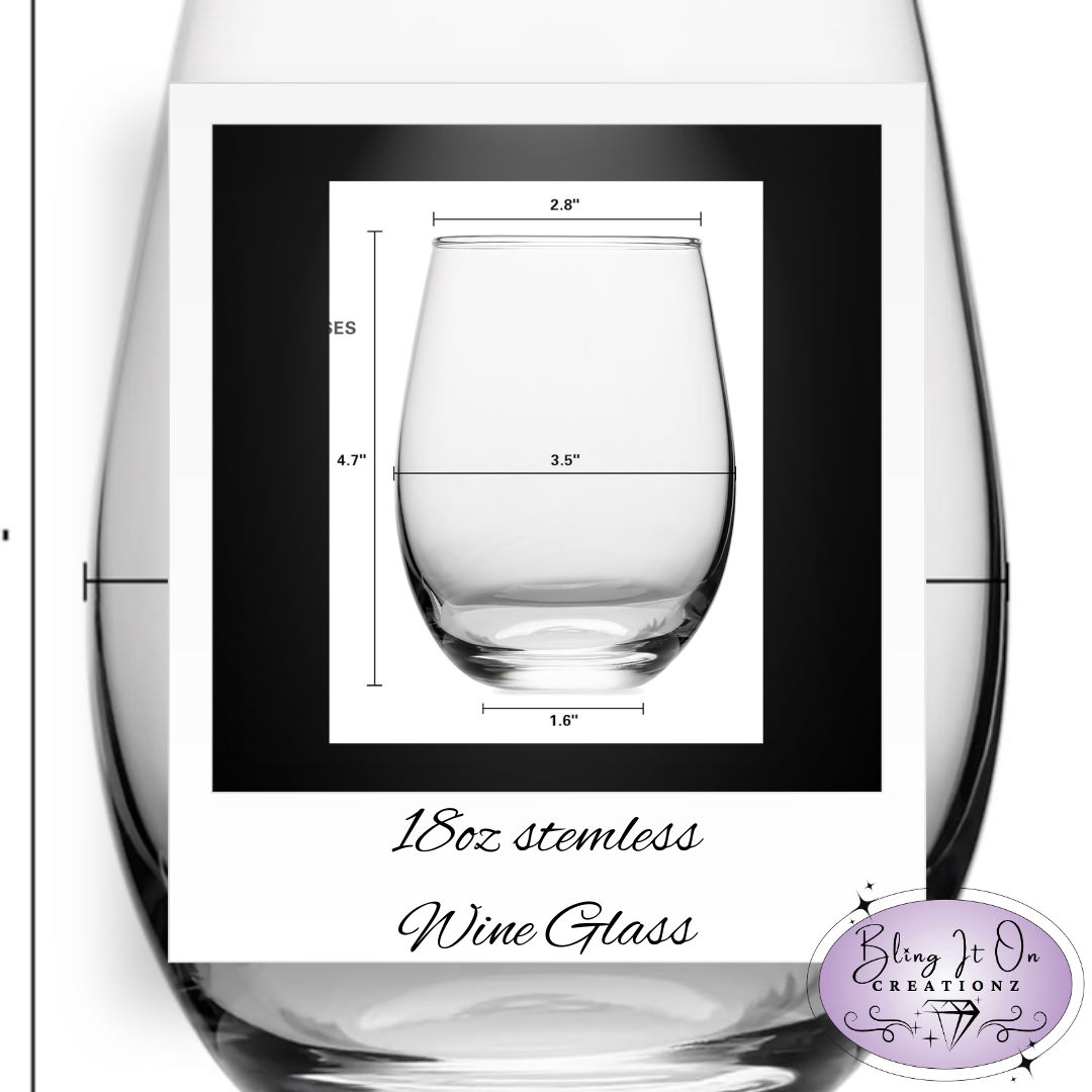 Personalized Etched Wine Glass Drinkware