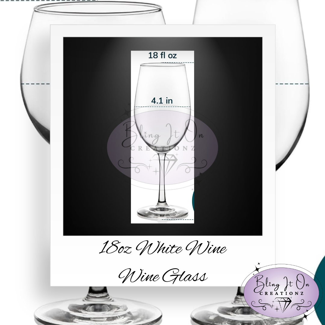 Personalized Etched Wine Glass Drinkware