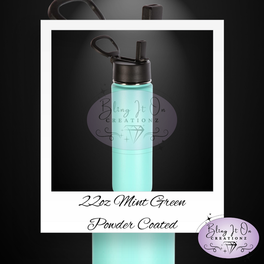 3) Epoxy Free 22oz Hydro Bottle w/ Personalized Name Etched (Kids Safe)