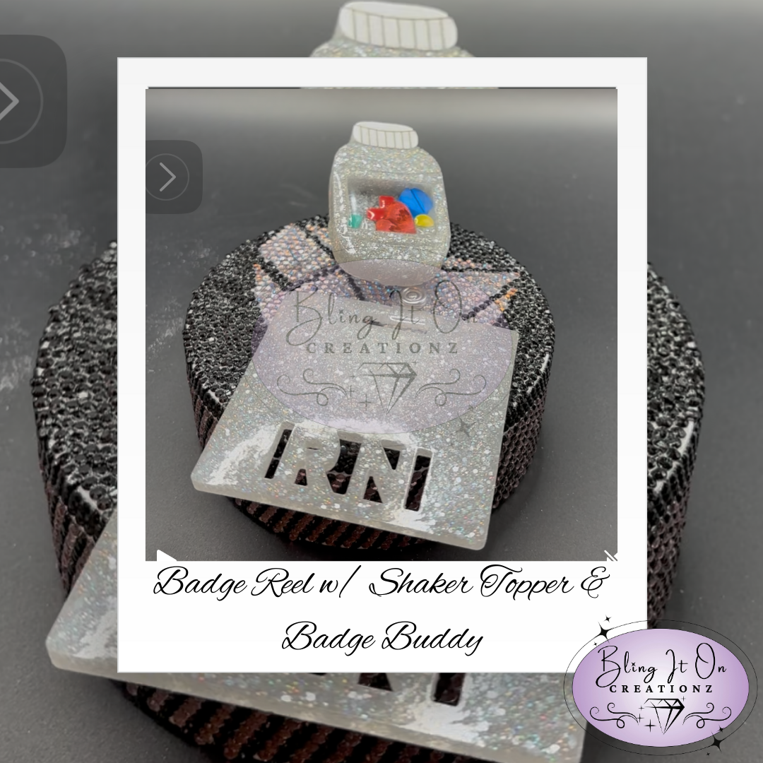 Badge Reel w/ Topper & Badge Buddy