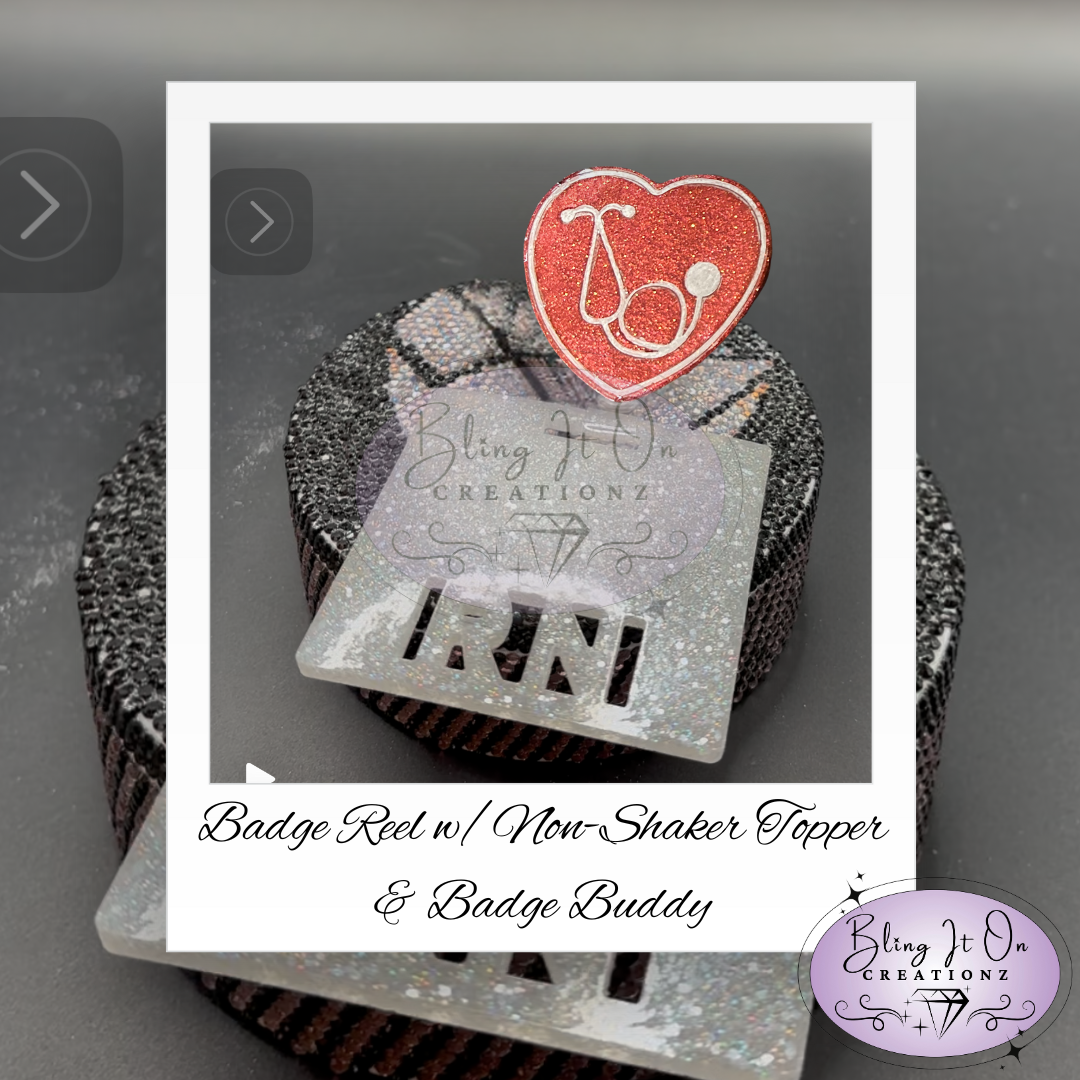 Badge Reel w/ Topper & Badge Buddy