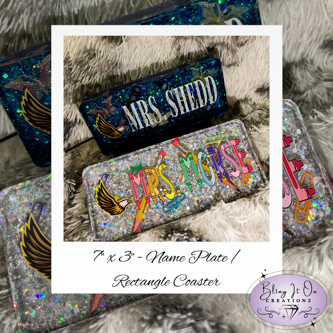 Name Plate / Rectangle Coaster