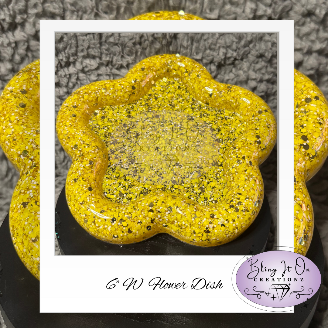 Medium Flower Dish/Bowl