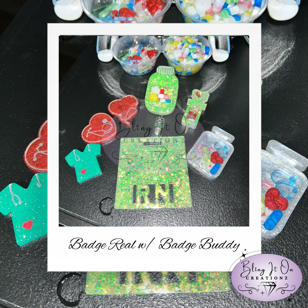 Badge Reel w/ Topper & Badge Buddy