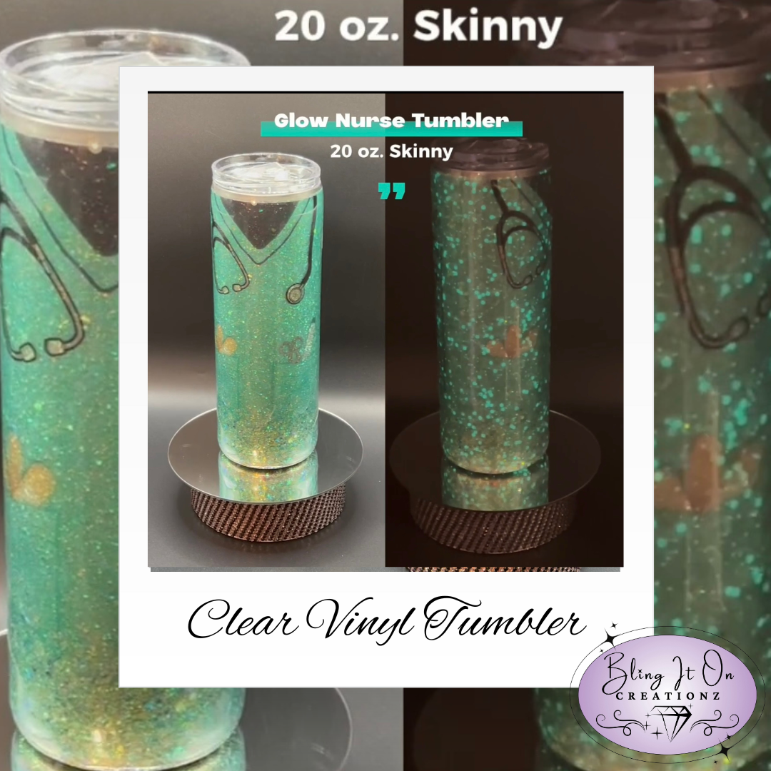 Clear Vinyl Tumbler