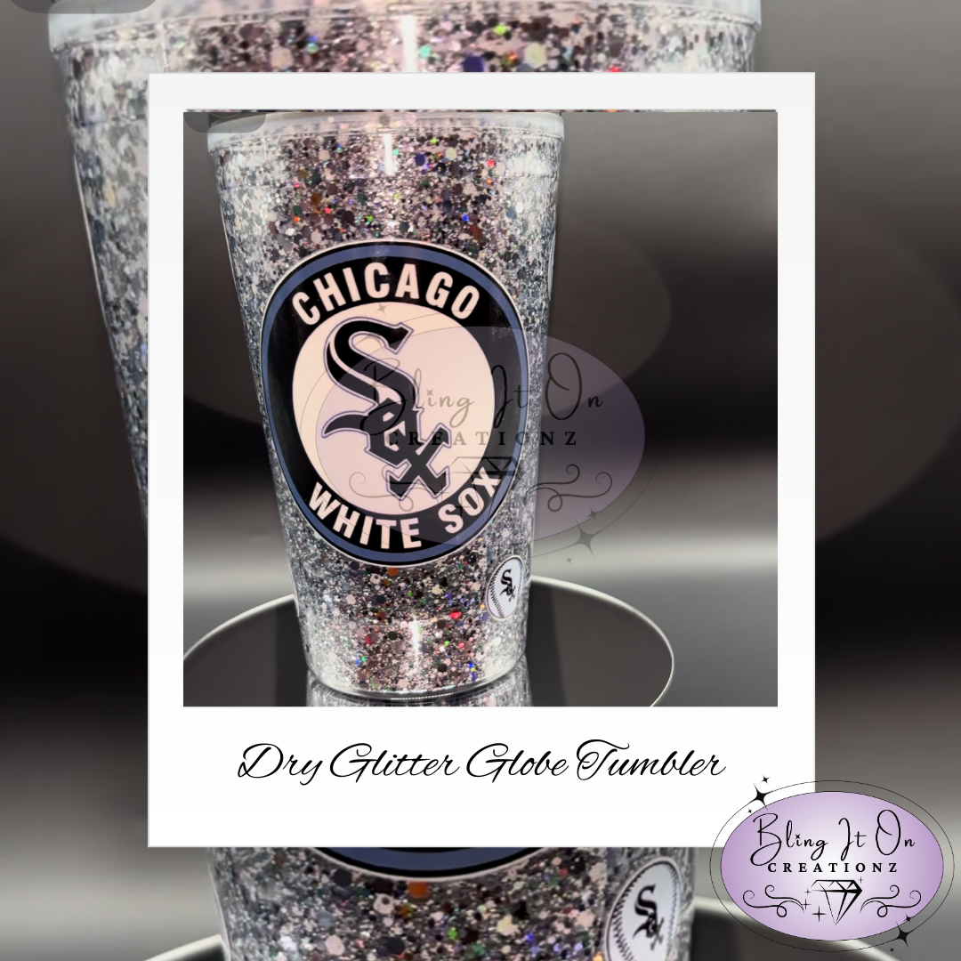 Personalized Dry Snow Globe Acrylic Tumbler